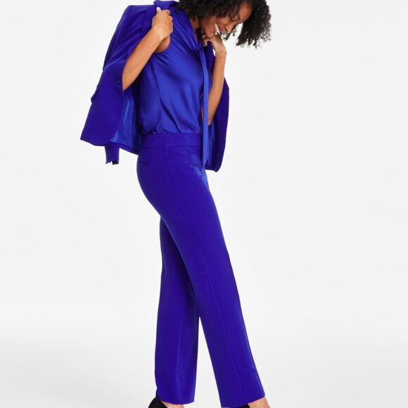 Kasper Women's Stretch Crepe Slim Leg Pant ,Size 16, Royal Signature, MSRP: 79$ - Picture 3 of 4